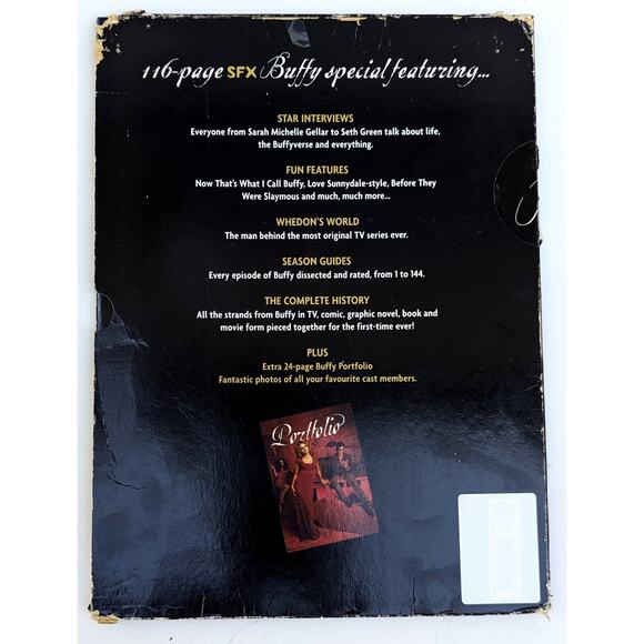 Buffy the Vampire Slayer Rare SFX Magazine Special Edition Y2K Collectible - Picture 6 of 11